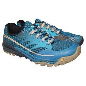 Merrell Blue and Tan Sneakers